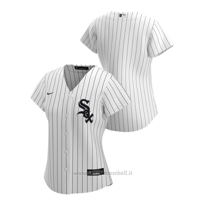 Maglia Baseball Donna Chicago White Sox Replica 2020 Primera Bianco